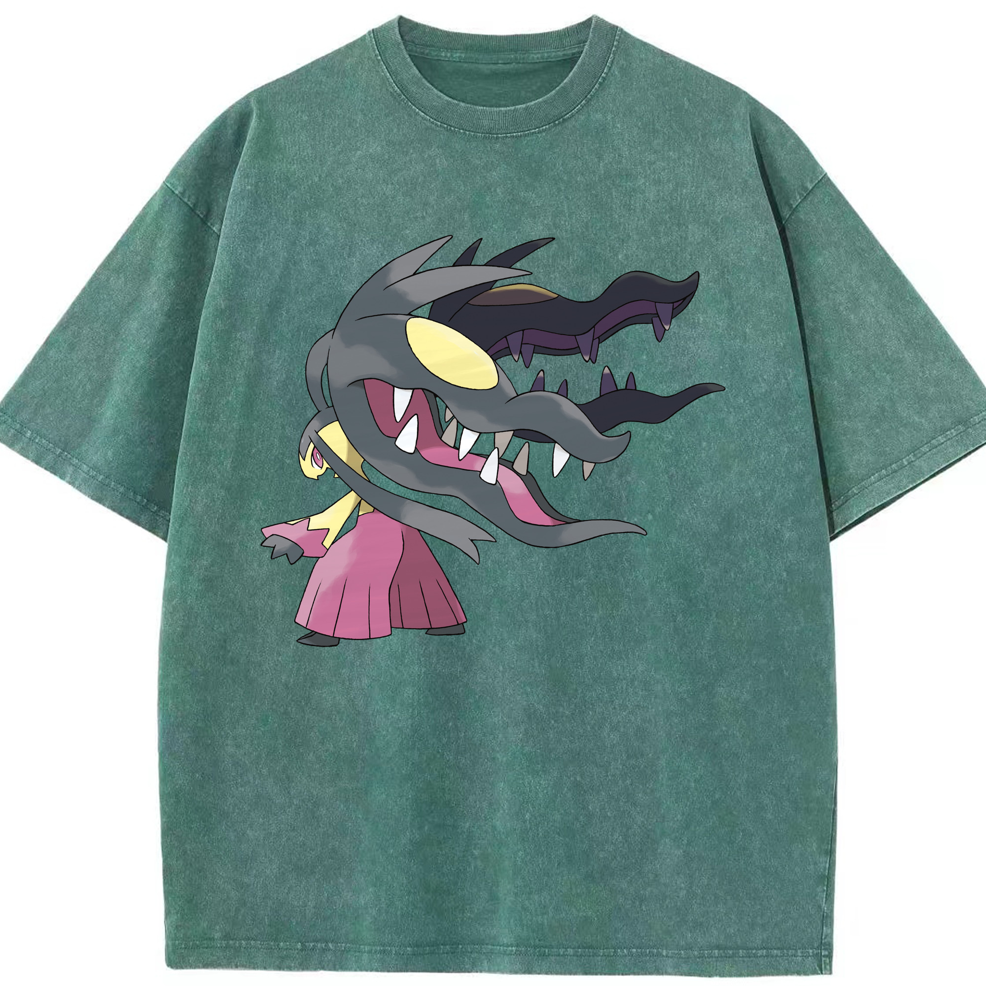 （画像用） ポケットモンスター Pokémon 綿100% ヴィンテージ風 半袖Tシャツ（フロントプリント）